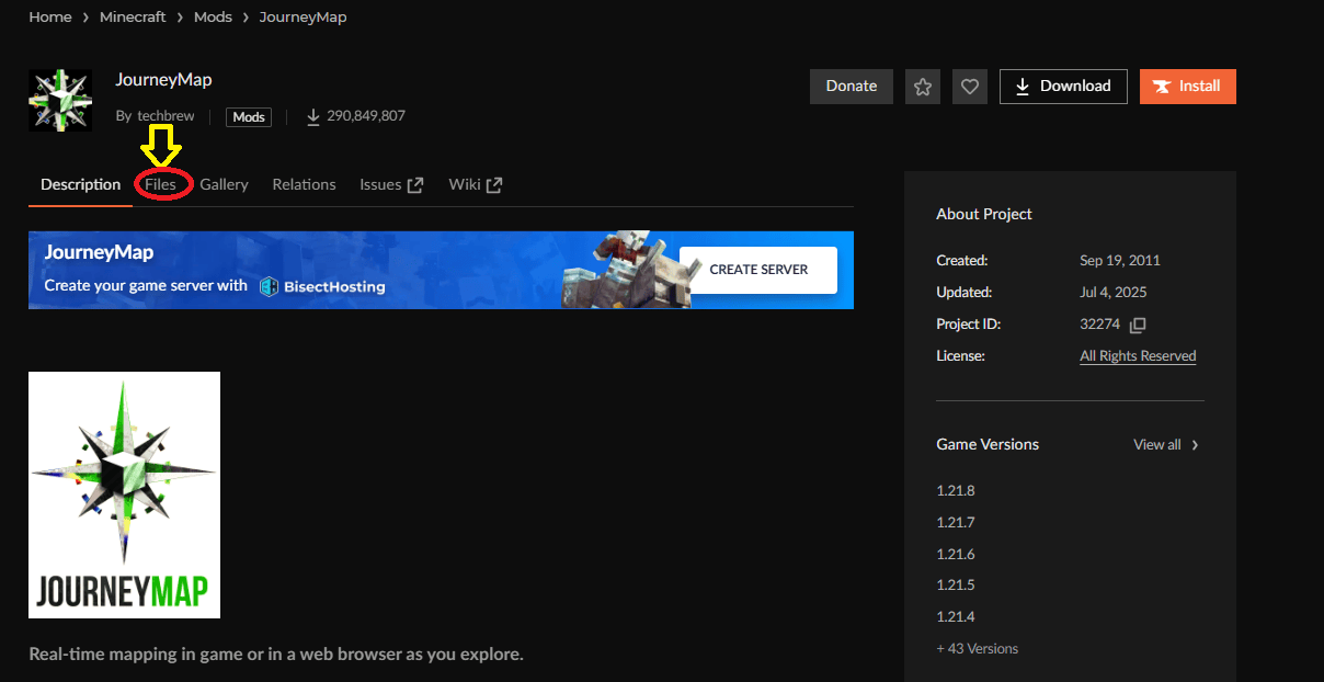 mod en curseforge